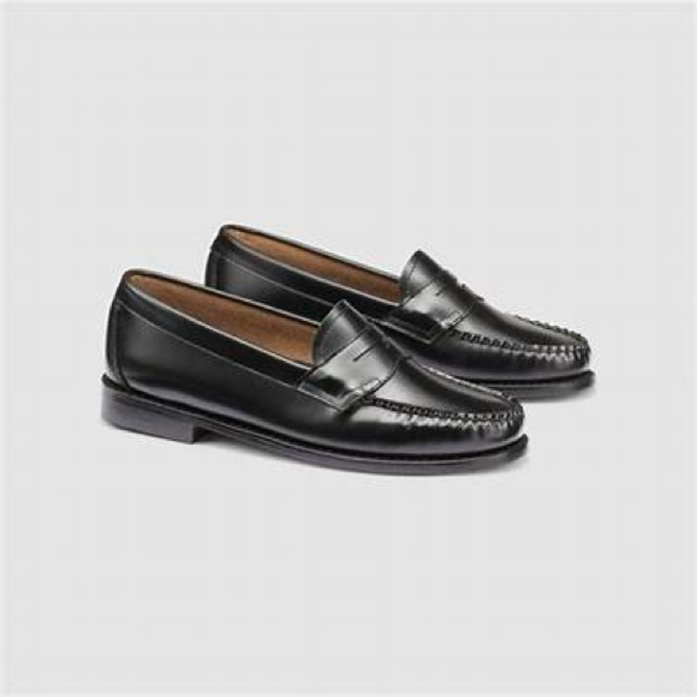 Bass Weejuns -Classic Black Leather Loafers